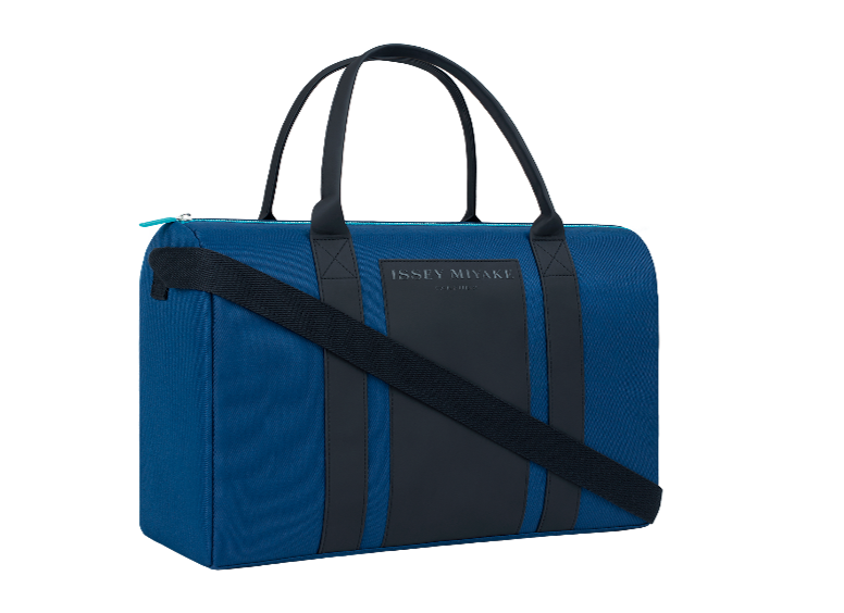 Issey Miyake Travel Bag Blue