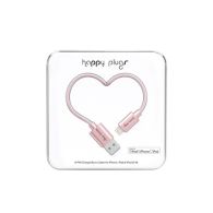Happy Plugs Lightning to USB Charge/Sync Cable 2.0m - Pink Gold