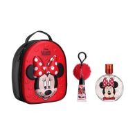 Disney Minnie Set Zip Case EDT 100ml + Lip Gloss With Pompo